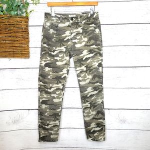 Camo jean from tru luxe full length skinny.